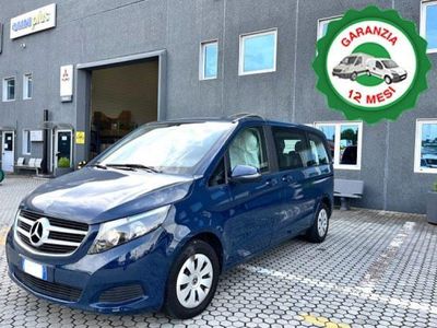 Usata Mercedes V200 Executive 136 CV (100 kW) 2018 Blu Monovolume