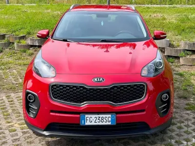 Usata Kia Sportage GT-Line 116 CV (85 kW) 2017 Rosso SUV