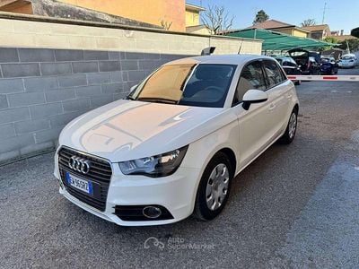 Usata Audi A1 Sportback Ambition 90 CV (66 kW) 2014 Bianco Utilitaria