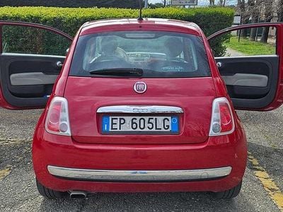 Käytetty Fiat 500 Lounge 69 HP (50 kW) 2013 Punainen Viistoperä