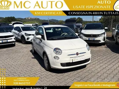 Usata Fiat 500 Pop 69 CV (50 kW) 2015 Bianco Utilitaria