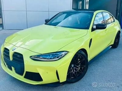 Usata BMW M3 Competition Edition 510 CV (375 kW) 2022 Giallo Berlina