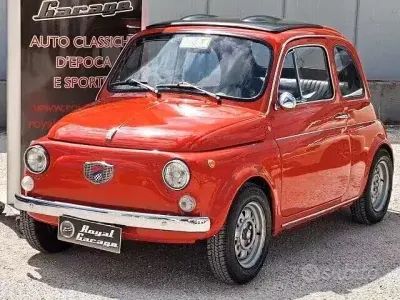 Usata Fiat 500 35 CV (25 kW) 1970 Rosso Utilitaria