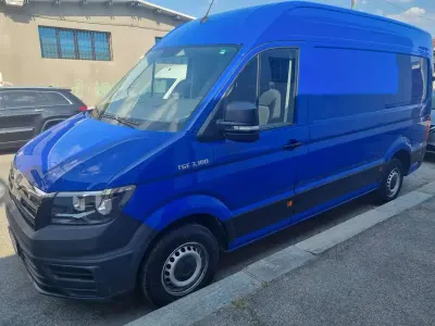 Usata VW Crafter 102 CV (75 kW) 2021 Blu Furgone