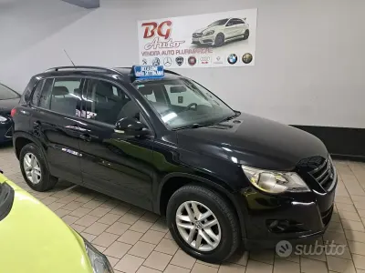 Usata VW Tiguan 140 CV (102 kW) 2010 Nero SUV