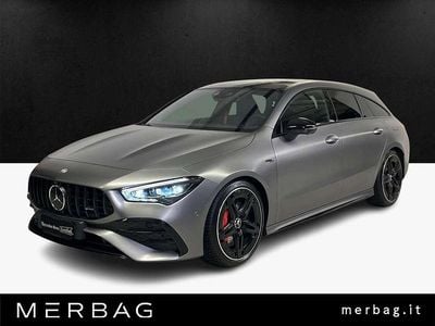 Usata Mercedes CLA35 AMG Shooting Brake AMG Line Premium Plus 306 CV (225 kW) 2024 Grigio Station wagon