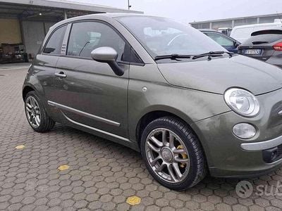 Usata Fiat 500 101 CV (74 kW) 2009 Grigio Cabrio