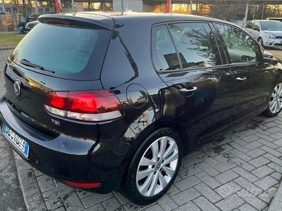 Usata VW Golf VI Highline 122 CV (89 kW) 2009 Nero Utilitaria