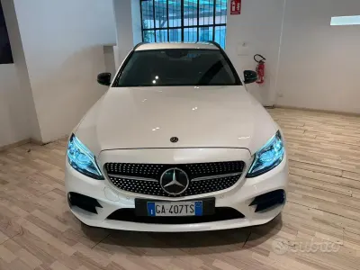 Usata Mercedes C220 194 CV (142 kW) 2020 Bianco Station wagon