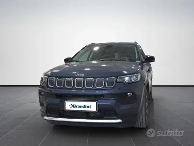 Occasion Jeep Compass Limited 131 ch (96 kW) 2022 Bleue SUV