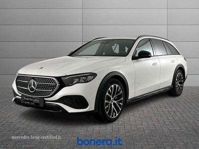 Usata Mercedes E220 All-Terrain Advanced 197 CV (144 kW) 2024 Bianco Station wagon