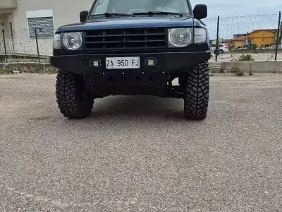 Usata Mitsubishi Pajero 100 CV (73 kW) 1999 Blu SUV