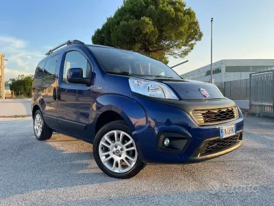 Usata Fiat Qubo Lounge 70 CV (51 kW) 2018 Blu Monovolume