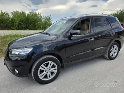 Usata Hyundai Santa Fe Style 197 CV (144 kW) 2011 Nero SUV