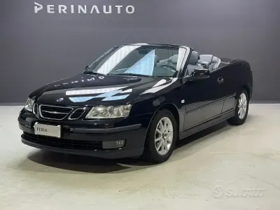 Usata Saab 9-3 Cabriolet Linear 150 CV (110 kW) 2007 Nero Cabrio