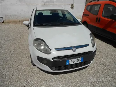 Usata Fiat Punto Evo Active 75 CV (55 kW) 2010 Bianco Utilitaria
