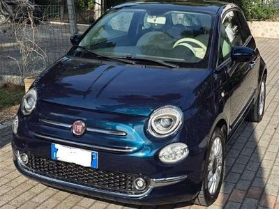 Usata Fiat 500 Lounge 95 CV (69 kW) 2017 Blu/azzurro Utilitaria