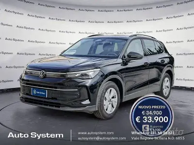 Usata VW Tiguan Life 150 CV (110 kW) 2025 Nero SUV