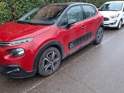 Usata Citroën C3 Shine 83 CV (61 kW) 2019 Rosso Utilitaria