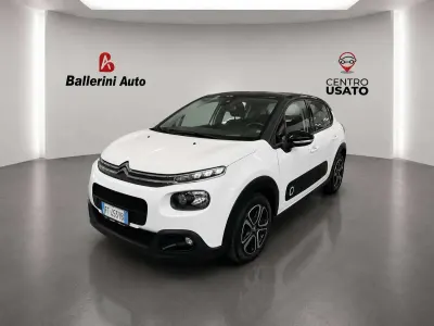 Usata Citroën C3 Shine 102 CV (75 kW) 2019 Bianco Utilitaria
