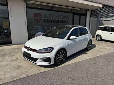 Usata VW Golf VII GTI 245 CV (180 kW) 2019 Bianco Berlina