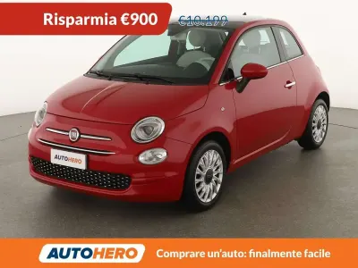 Usata Fiat 500 Lounge 95 CV (69 kW) 2018 Rosso Berlina