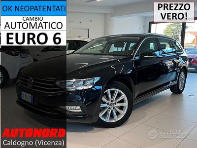 Usata VW Passat Business 122 CV (89 kW) 2021 Nero Station wagon