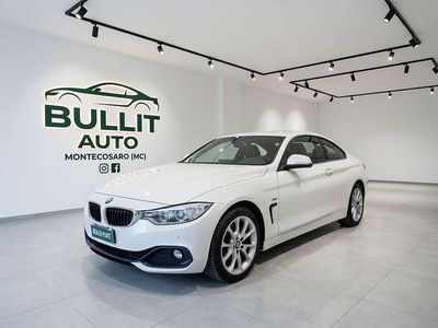 Usata BMW 420 Sport Line 258 CV (189 kW) 2016 Bianco Coupé