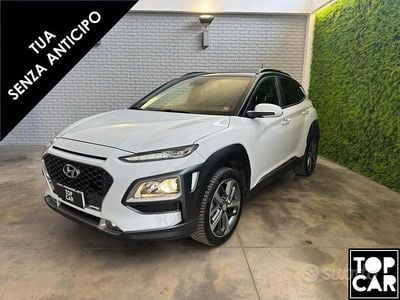 Usata Hyundai Kona XPrime 116 CV (85 kW) 2019 Bianco tetto nero met. SUV