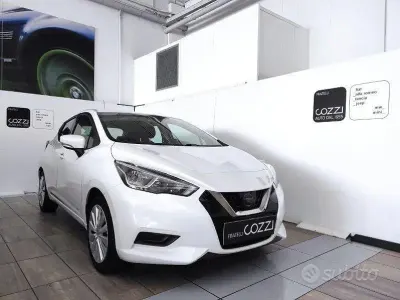Usata Nissan Micra Acenta 71 CV (52 kW) 2018 Bianco Utilitaria