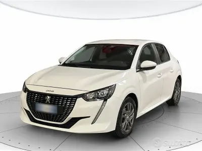 Usata Peugeot 208 Active 75 CV (55 kW) 2022 Bianco Utilitaria