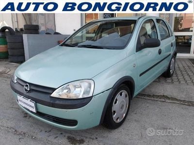 Usata Opel Corsa Comfort 58 CV (42 kW) 2001 Blu Utilitaria