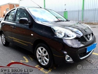 Usata Nissan Micra Acenta 80 CV (58 kW) 2017 Nero Utilitaria