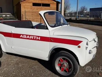Usata Fiat 600 Abarth 48 CV (35 kW) 1960 Bianco Utilitaria