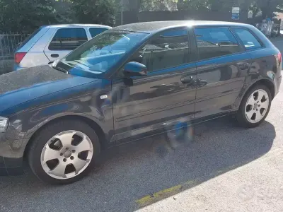 Usata Audi A3 140 CV (102 kW) 2005 Grigio Utilitaria