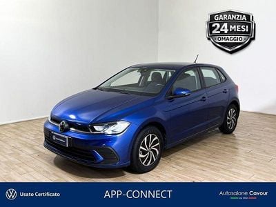 Usata VW Polo Life 90 CV (66 kW) 2023 Reef blue Utilitaria