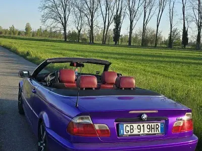 Usata BMW 330 Cabriolet 231 CV (169 kW) 2002 Blu Cabrio