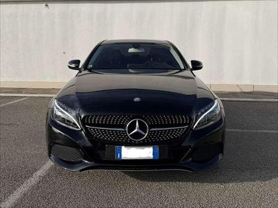 Usata Mercedes C180 116 CV (85 kW) 2016 Nero Berlina