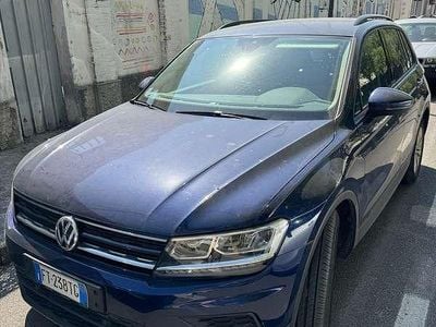 Usata VW Tiguan Business 125 CV (91 kW) 2018 Blu/azzurro SUV