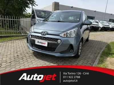 Usata Hyundai i10 Comfort 67 CV (49 kW) 2017 Blu/azzurro Utilitaria