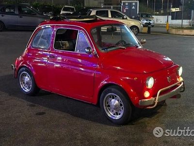 Usata Fiat 500 1970 Rosso Utilitaria