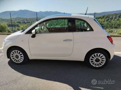 Usata Fiat 500 Lounge 69 CV (50 kW) 2019 Bianco Berlina
