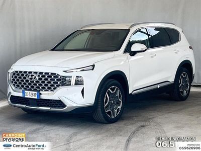 usata Hyundai Santa Fe 1.6 T-GDI HEV 4WD AT 7 posti XCLASS del 2022 usata a Albano Laziale