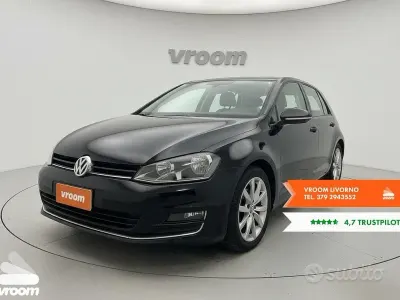 Begagnad VW Golf VII Executive 110 HK (80 kW) 2017 Svart Sedan
