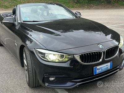 Usata BMW 420 M Sport 190 CV (139 kW) 2017 Nero Cabrio