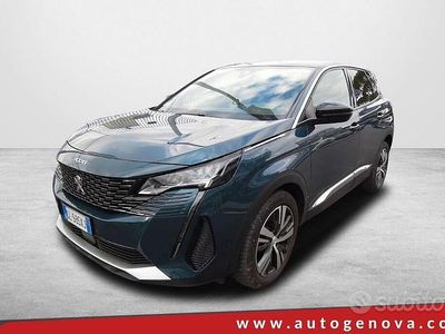 Usata Peugeot 3008 Allure 131 CV (96 kW) 2022 Blu SUV