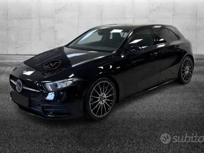 Usata Mercedes A250 Premium 224 CV (164 kW) 2021 Nero Berlina
