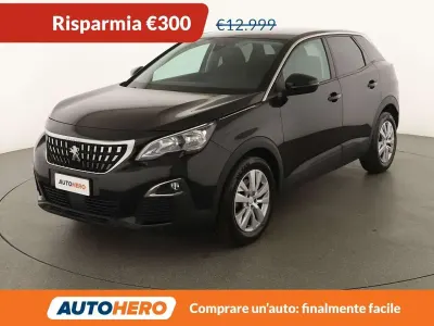 Usata Peugeot 3008 Active 131 CV (96 kW) 2019 Nero SUV