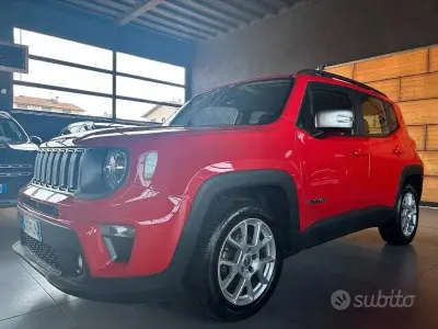Usata Jeep Renegade Limited 131 CV (96 kW) 2022 Rosso SUV
