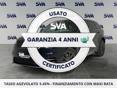 Usata Land Rover Range Rover Velar SE Dynamic 204 CV (150 kW) 2022 Nero SUV